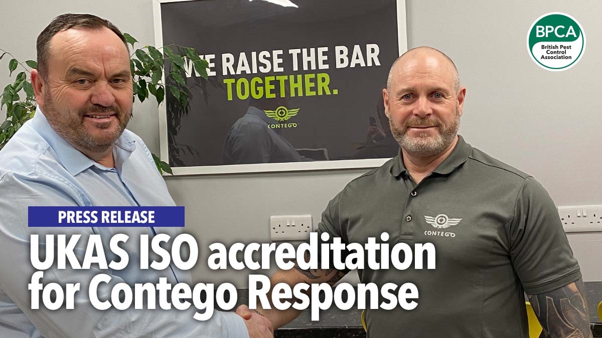 UKAS ISO accreditation for Contego Response UKAS ISO accreditation for Contego Response